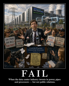 Massive Public Relations Failures at the Data Center